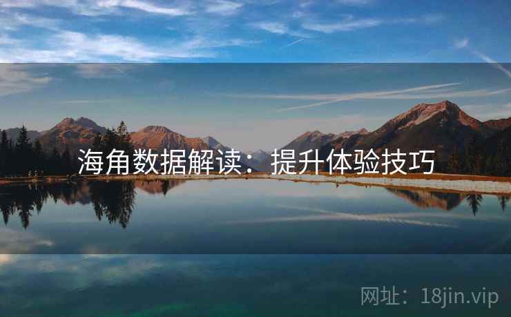 海角数据解读：提升体验技巧